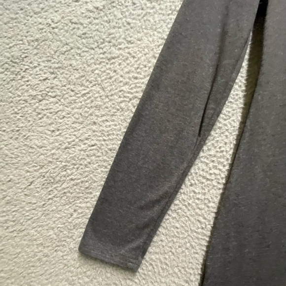 Bebonnie Tunic Womens Small Gray Black Long Sleeve Cowl Neck Top - Picture 10 of 11